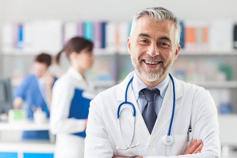 Dokter behandelt Arthrosis