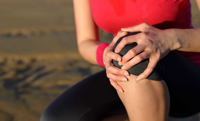 Knéi Schmerz wéinst Arthrosis