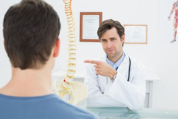 Dokter Consultatioun mat cervical osteochondrosis